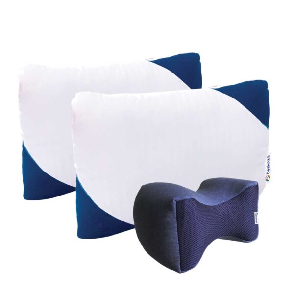 Combo 2 Almohadas Be Fresh Firmesa Media + 1 Side Sleeper - Imagen 1
