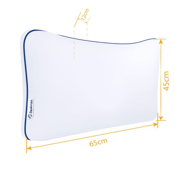 Combo de 2 Almohadas Duo Sense Firmesa Media + Juego de Cama 144 Hilos - Imagen 5