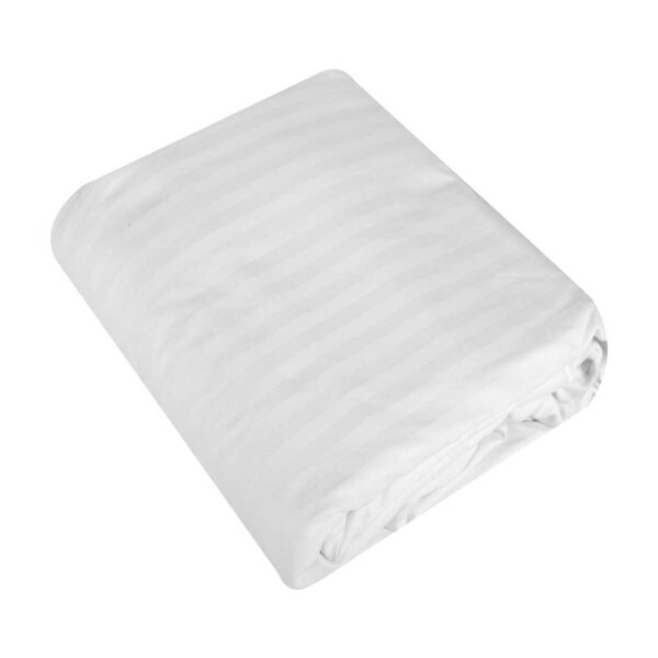 Juego de Cama 180 Hilos - Blanco Stripes 279-BCO / 279-E-BCO - Imagen 4