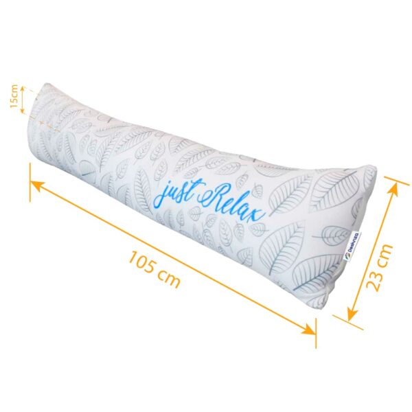 Combo 2 Almohadas Be Fresh Firmesa Media + 1 Body Pillow Microperlas - Imagen 5