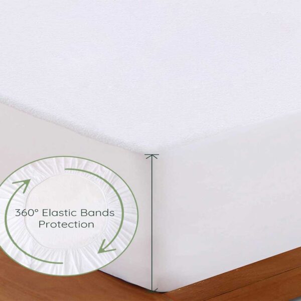 Forro Protector Terry Light Colchón / Antifluido - Imagen 2