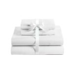 Juego de Cama 180 Hilos - Blanco Liso