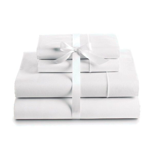 Combo de 2 Almohadas Duo Sense Firmesa Media + Juego de Cama 180 Hilos Liso - Imagen 3