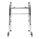 Caminador Con Ruedas De 5" En Aluminio Anodizado Kp Ka-Con Ruedas